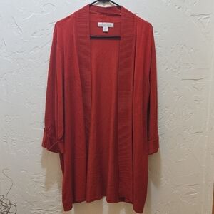 Laura Ashley Vibrant Red Cardigan